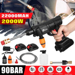 35Bar 22000Mah Draadloze Hoge Druk Auto Washer Spray Waterpistool Draagbare Tuin Wassen Druk Cleaning Machine