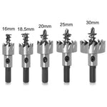 5 teile/satz HSS Bohrer Bit High Speed Stahl Hartmetall Spitze Loch Sah Zahn Cutter Metall Bohren Holzarbeiten Schneiden Zimmerei Kronen